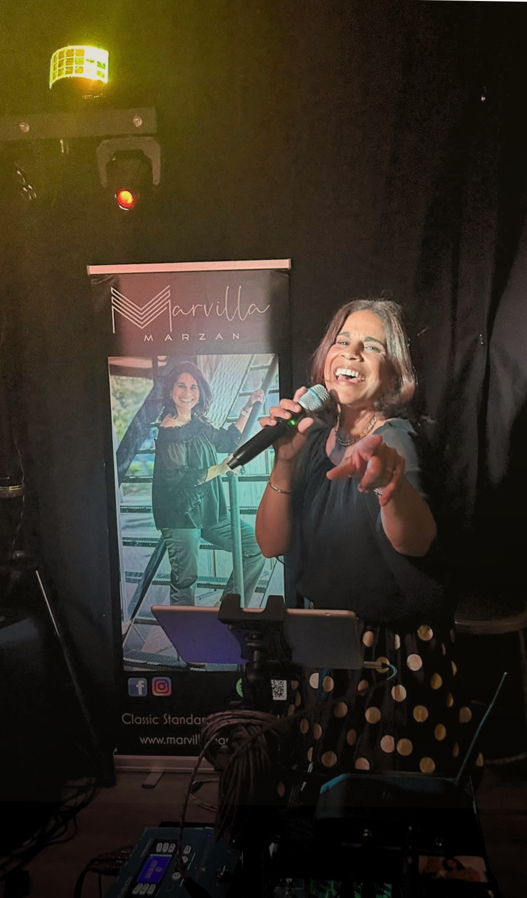 Members enjoying a lively evening